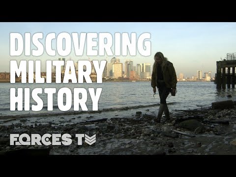 Mudlarking: The Secret To Finding Clues Into The Military's Past | Forces TV