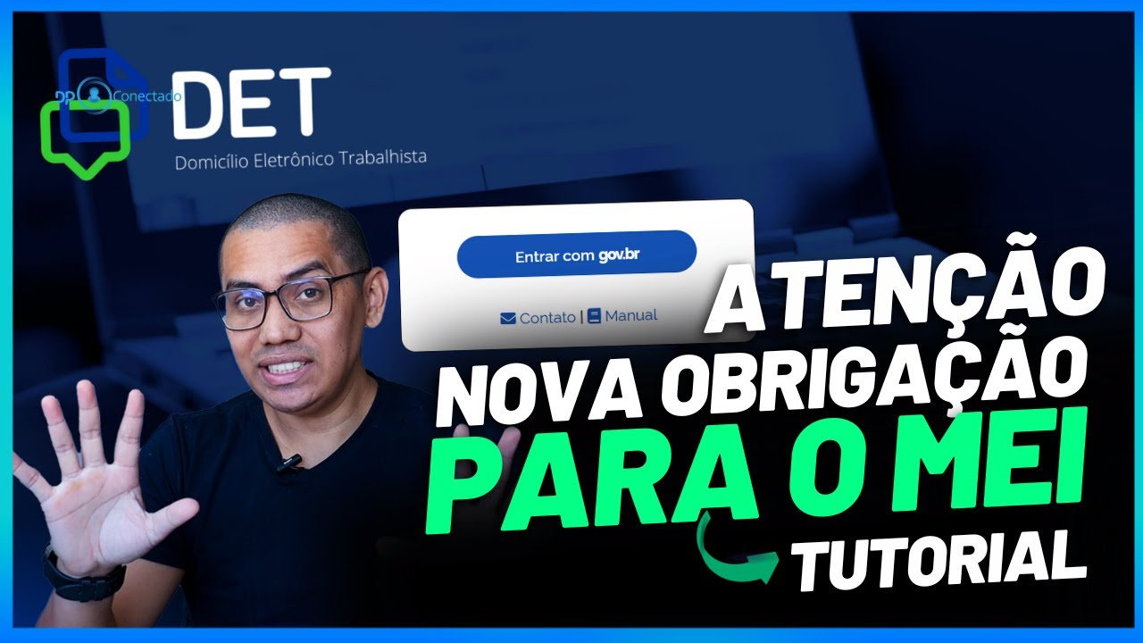 O MEI É OBRIGADO A FAZER O CADASTRO NO DET ? TUTORIAL DE CADASTRO DO MEI