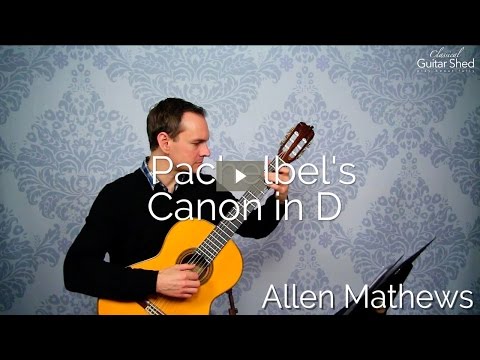 [Free Guitar PDF] Pachelbel's Canon in D with TABs for Guitar
