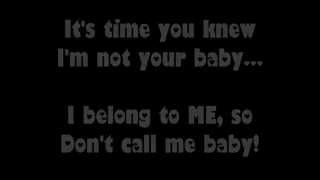 Madison Avenue - Don't Call Me Baby - Lyrics