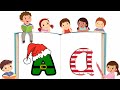 ABC Song For Children Learn Letters A Z With Catchy Music Christmas Alphabets For Kids ABCDE