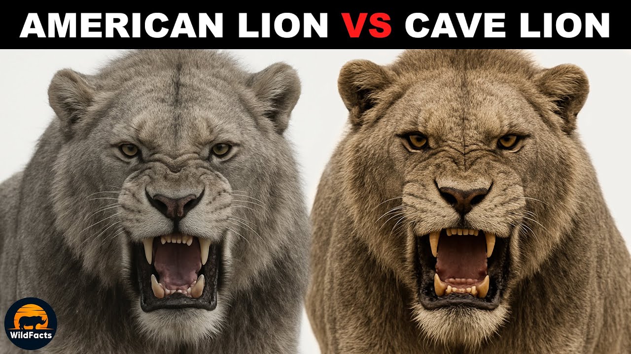 What Was The Difference Between American Lions And Cave Lions?