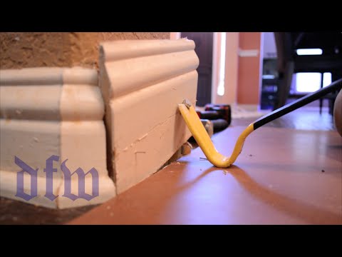 Trick to Remove Baseboard