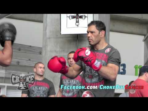 UFC FOX 12 Antonio Nogueira Open Workout by ChokeOuT Cancer part 2 of 2