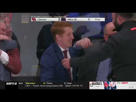 DENVER WINS THE 2021-22 NCAA ICE HOCKEY NATIONAL CHAMPIONSHIP