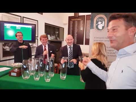 Premiazione 1° TROFEO CIRCOLI GOLFIMPRESA - G.C.Punta Ala 11-12 novembre 2018