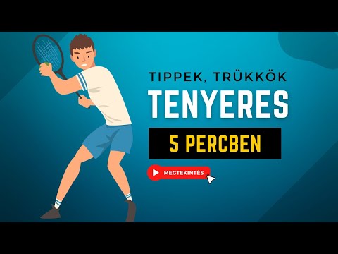 Tenyeres javítása 5 percben a teniszpályán - RedGen Tenisz