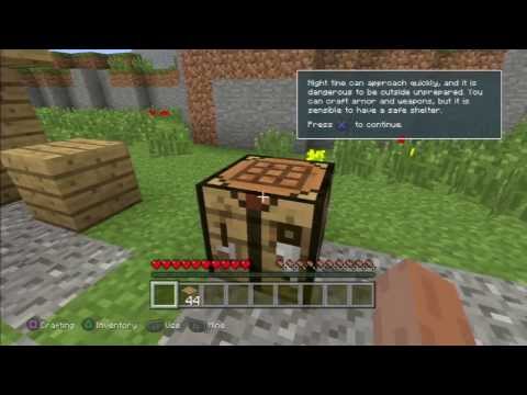 Minecraft PS3 Edition Demo/Trial Gameplay
