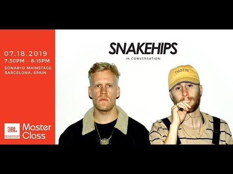 JBL Master Class: Snakehips (Live @ Sonar+D Festival)