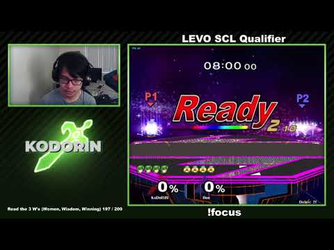 LEVO #14 - KoDoRiN (Marth) vs Ben (Sheik) - NA Finals Top 64 LR6
