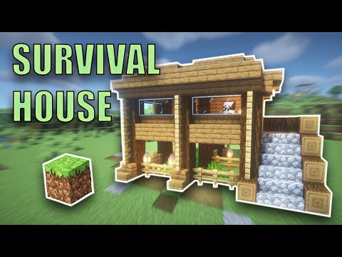 🔨Easy Minecraft Starter House Build - Get Ready to Be Amazed!🔨