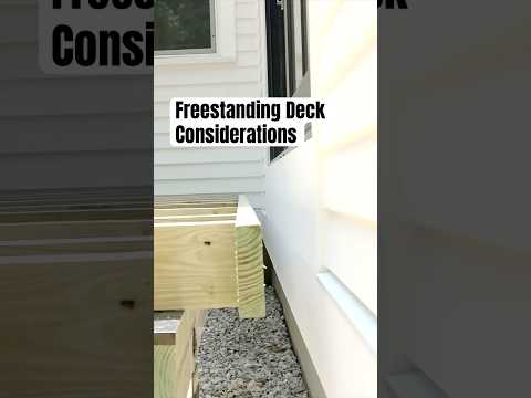 Considerations for Building a Freestanding Deck