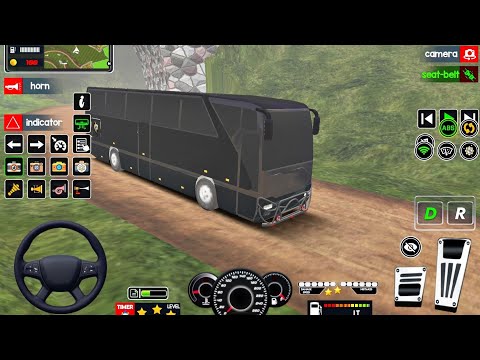 Indonesia Bus Off-Road Driving 3D : Euro Coach Bus Simulator : Android Gameplay