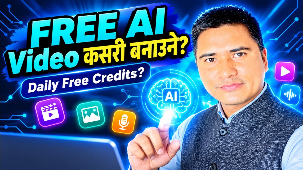 Google Flow AI in Nepali: नि:शुल्क बनाउनुहोस् Cinematic AI Videos! (Veo 3.1 Free Credits)