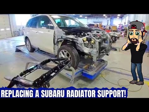 Replacing A Subaru Radiator Support