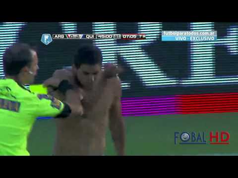 Gol de Martínez. Arsenal 0 - Quilmes 2 | Torneo Final 2014 - Fecha 6