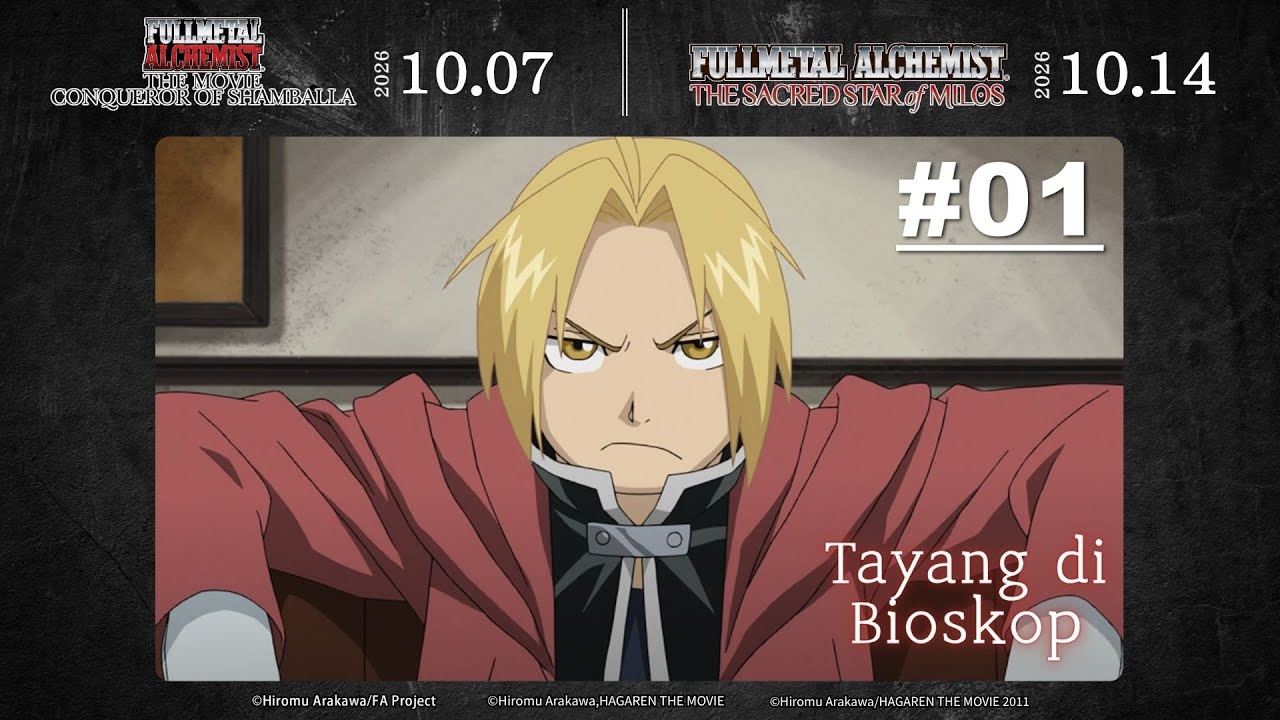 Fullmetal Alchemist: BROTHERHOOD - Episode 01 [Takarir Indonesia]