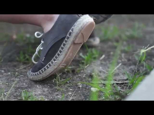 Vídeo relacionado con GLAMORA Alpargatas Clásicas con Hebilla, Estilo Espadrille, Suela de Esparto, Disponible en Negro, Beige, Rosa y Gris (Kaki, Adulto, Mujer, 41, Números, Sistema Tallas Calzado EU, Mediano)