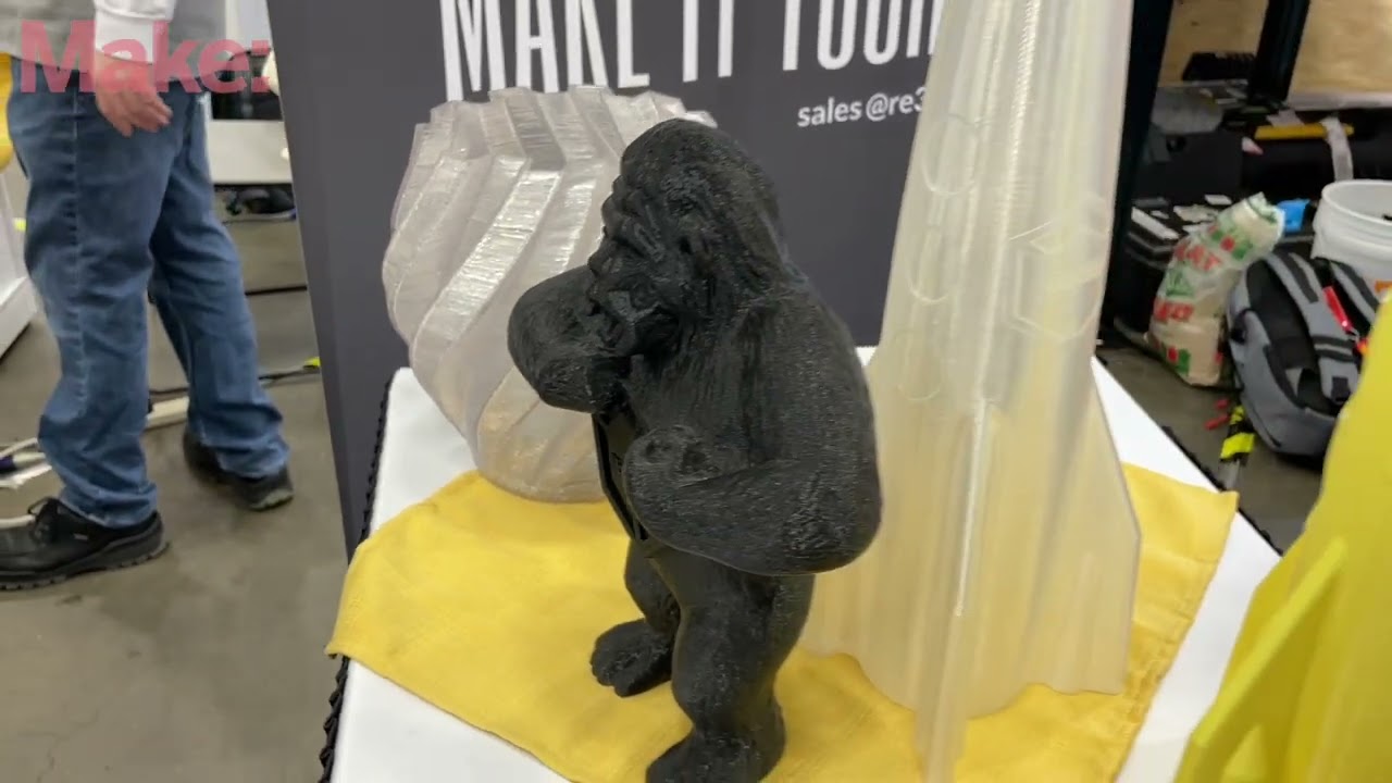 Gigabot, the giant 3D Printers - live at Solidworks 3DExperience