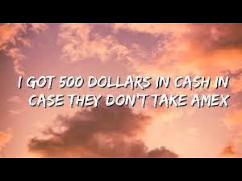 I got 500 dollars in cash in case Young shahrukh khan song (LYRICS) (TIKTOK)