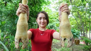 Yummy Cow Legs Soup Cooking - Cow Legs Soup - Cooking With Sros