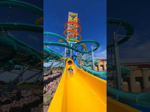 TALLEST waterslide in America! @WaterparkCapital #shorts