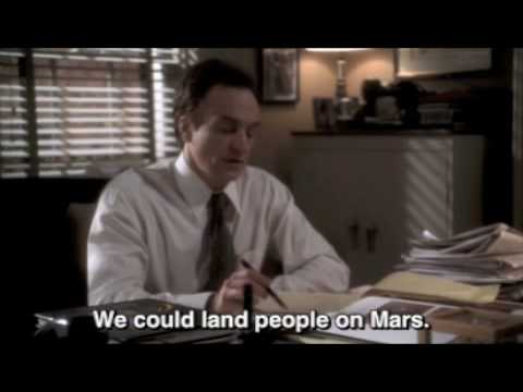 The West Wing - Josh Lyman and men on Mars