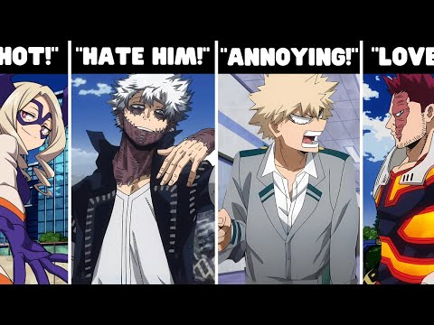 What EVERYONE Thinks About Shoto Todoroki in My Hero Academia!