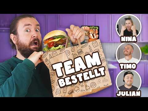 Video Thumbnail: Ich BESTELLE für mein Team NEUES ESSEN von WOLT in KÖLN