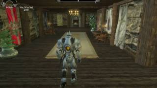 Skyrim with Reinhardt mod and exaggerated voice
