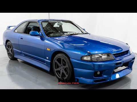 1995 Nissan Skyline R33 GTS25T Type M Bayside Blue Walk Around Video - RHD Specialties