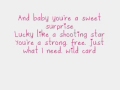 Wild Card - Hunter Hayes (With Lyrics On Screen)