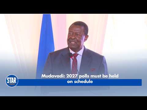 Mudavadi - 2027 polls must be held  on schedule