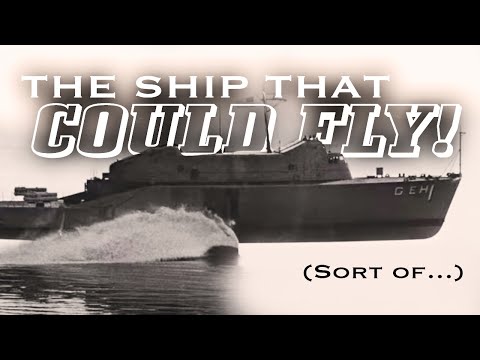 The Wreck of the USS Plainview (AGEH-1), Experimental Hydrofoil