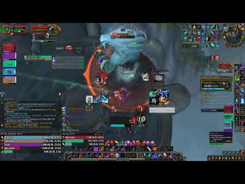 Shrine of the Storm +20 - Blood DK PoV - Upgrade with bad wipe on Last Boss