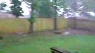 preview picture of video 'Super Cell Thunderstorm with Tornado Warning   Pt.1'