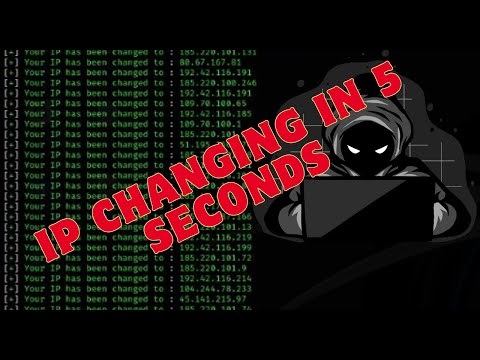 Automatically Change IP Address in every 5 Seconds - 100% ANONYMOUS | Kali Linux
