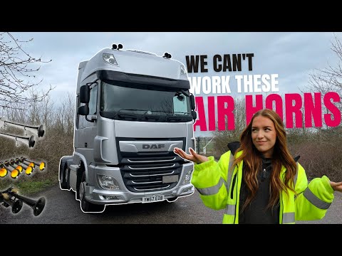 We Can't Work These AIR HORNS! | The Big Truck Giveaway Episode 2