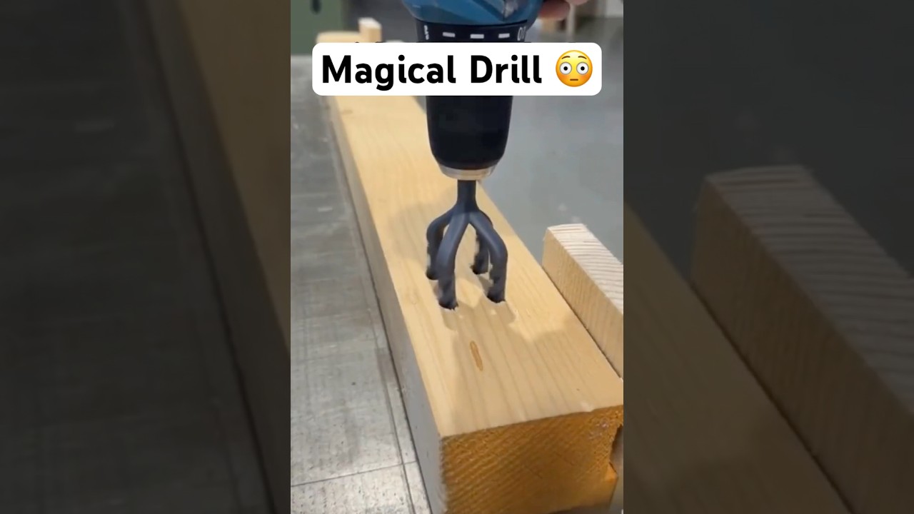90° Drilling Made Easy — This Bit Does It Automatically 🤯