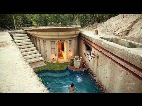 Underground House with a Pool | Max & Liv’s Funny Commentary