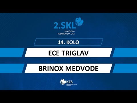 ECE Triglav : Brinox Medvode - 14. kolo - 2. SKL za moške - Sezona 2019/20