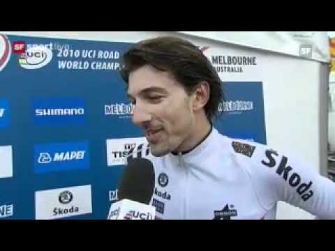 Fabian Cancellara after winning 4th Time Trial World Champion