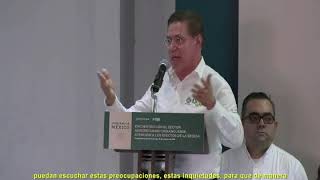 ENCUENTRO CON INTEGRANTES DEL SECTOR AGROPECUARIO PARA ATENDER LOS EFECTOS DE LA SEQUÍA.