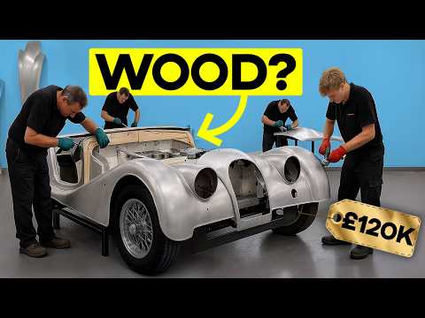 How Morgan Builds £120k Sports Cars From Wood (Full Factory Build and Drive!)