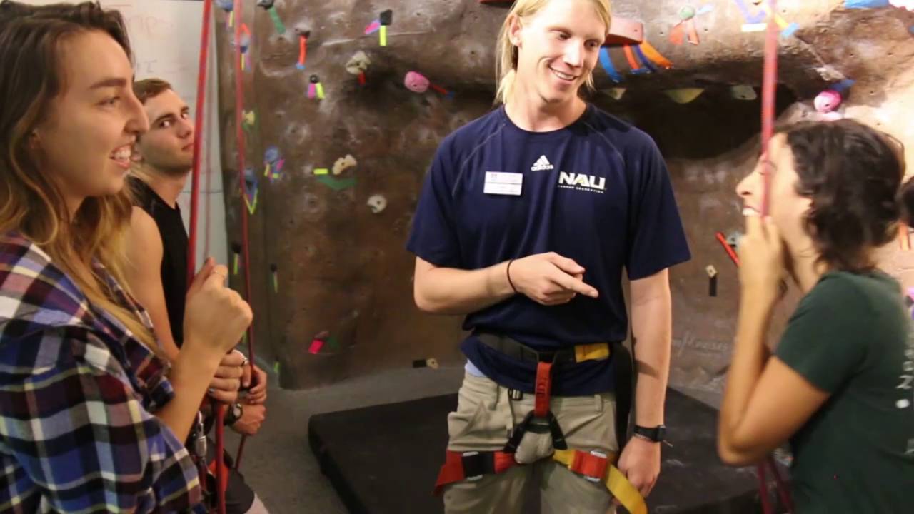 NAU Climbing Wall: Belay Clinic