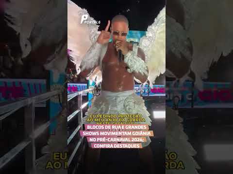 Blocos de rua e grandes shows movimentam Goiânia no pré-Carnaval 2026; confira destaques