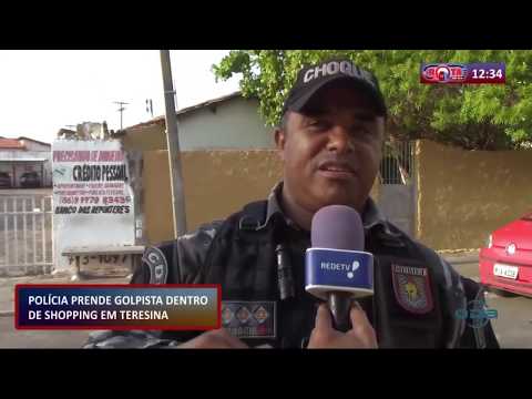 ROTA DO DIA (28.10) PoliÌcia prende golpista dentro do shopping em Teresina