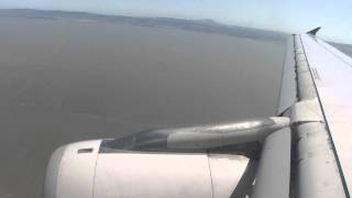 Seattle (SEA) - San Francisco (SFO) United Airlines #698 Landing