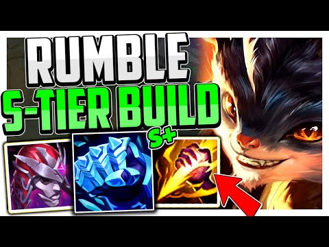THIS BUILD TURNS RUMBLE INTO S TIER JUNGLER! [MOST DAMAGE DONE] - League of Legends Season 12