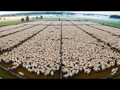 How Farmers Raise Millions of Sheep, Goats, and Free-Range Livestock for Wool and Milk